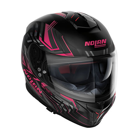 Nolan N80-8 Turbolence N-Com 079 Kapalı Motosiklet Kaskı