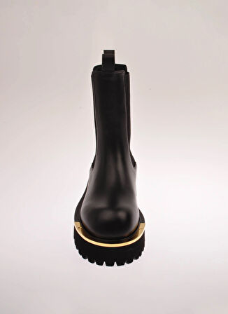 Roberto Cavalli Deri Siyah Kadın Bot NATHAN W