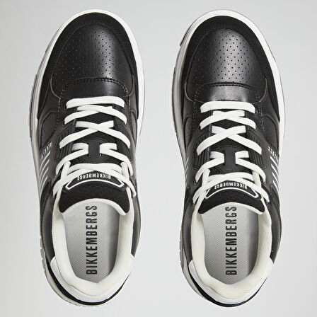 Erkek Sneaker ( Günlük) 27113/CP C  BKKU Bikkembergs 64029996 Suede Black/Leather Black