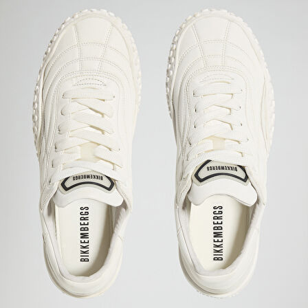 Erkek Sneaker ( Günlük) 27116/CP A BKKU Bikkembergs  64039996 Nappa White/Nappa White