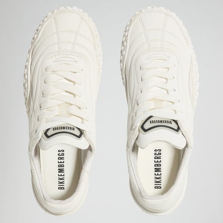 Erkek Sneaker ( Günlük) 27116/CP A BKKU Bikkembergs  64039996 Nappa White/Nappa White