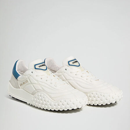 Erkek Sneaker ( Günlük) 27116/CP C BKKU Bikkembergs  64039996 Nappa White/Nappa Navy