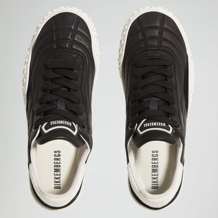 Erkek Sneaker ( Günlük) 27116/CP F BKKU Bikkembergs  64039996 Nappa Black/Nappa White