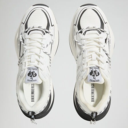 Erkek Sneaker ( Günlük) 27118/CP A  BKKU Bikkembergs 64029996 Suede White/Tec White