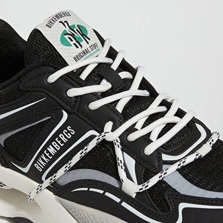 Erkek Sneaker ( Günlük) 27118/CP I  BKKU Bikkembergs 64029996 Suede Black/Tec Black