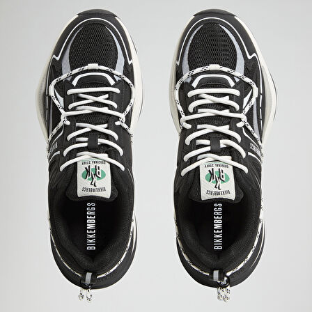 Erkek Sneaker ( Günlük) 27118/CP I  BKKU Bikkembergs 64029996 Suede Black/Tec Black