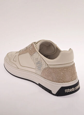 Roberto Cavalli Beyaz - Krem Erkek Sneaker 27769