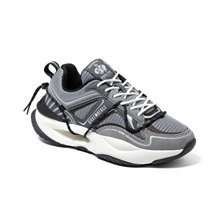 Erkek Sneaker ( Günlük) 29214/CP F BKKU  Bikkembergs SHOES Suede Grey/TECH Grey