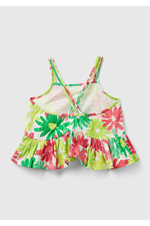 United Colors Of Benetton Kadın / Kız Kırmızı Bluz (Model Kodu: 224P5Mrxch008 )