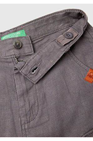 United Colors Of Benetton Erkek Gri Şort (Model Kodu: 224P424Rc902X )