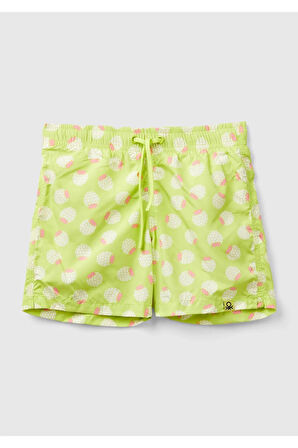 United Colors Of Benetton Erkek Sarı Deniz Şortu (Model Kodu: 624P54Mx0X00P )