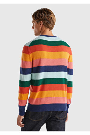 United Colors Of Benetton Erkek Kırmızı Kazak (Model Kodu: 124A1235K107K )