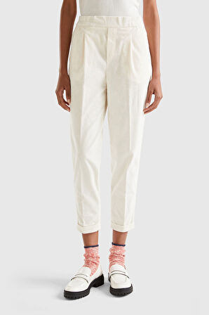 United Colors Of Benetton Kadın / Kız Ekru Pantolon (Model Kodu: 4Ha2556K4 )