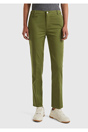 United Colors Of Benetton Kadın / Kız Kırmızı Pantolon (Model Kodu: 124A4Gd7Df061 )
