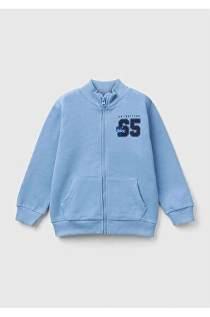 United Colors Of Benetton Erkek Mavi Sweatshırt (Model Kodu: 224A3J70G5033 )