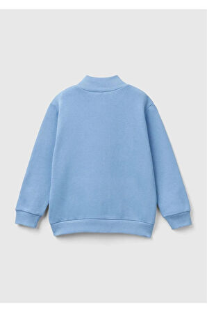 United Colors Of Benetton Erkek Mavi Sweatshırt (Model Kodu: 224A3J70G5033 )