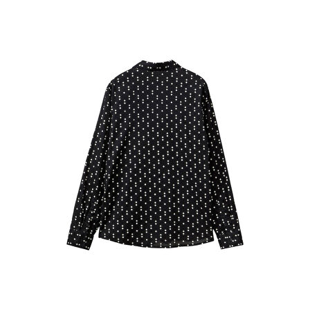 Kadın %100 Koton Desenli Gömlek