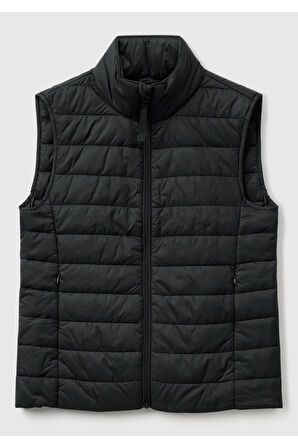 Benetton Kadın Siyah Yelek