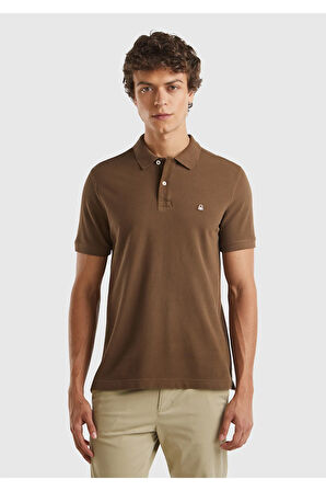 United Colors Of Benetton Erkek Kahverengi Tişört (Model Kodu: 124A3089J3179 )