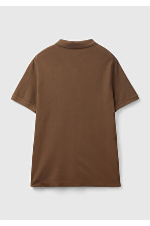 United Colors Of Benetton Erkek Kahverengi Tişört (Model Kodu: 124A3089J3179 )