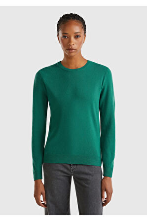 United Colors Of Benetton Kadın / Kız Haki Kazak (Model Kodu: 124A1002D1K01 )