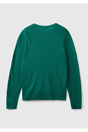 United Colors Of Benetton Kadın / Kız Haki Kazak (Model Kodu: 124A1002D1K01 )