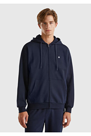 United Colors Of Benetton Erkek Lacivert Sweatshırt (Model Kodu: 124A342Zu500P )