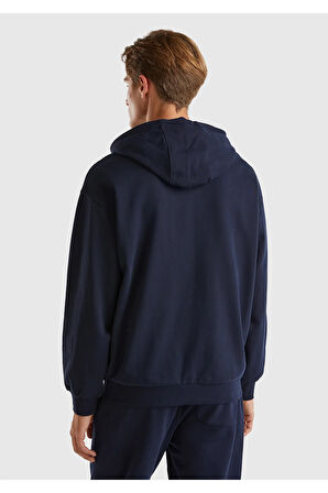 United Colors Of Benetton Erkek Lacivert Sweatshırt (Model Kodu: 124A342Zu500P )