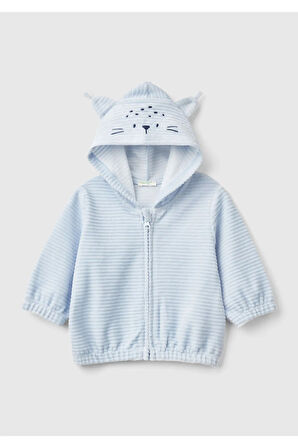 United Colors Of Benetton Bebek Antrasit Sweatshırt (Model Kodu: 3Mcda501C )
