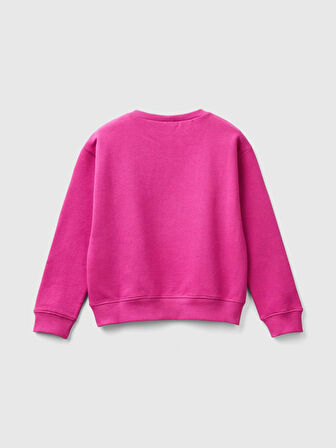 Benetton Kız Çocuk Sweatshirt 3J68C10L8-24K