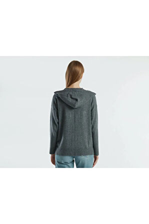 United Colors Of Benetton Kadın / Kız Gri Eşofman Üstü (Model Kodu: 124A1035D5006 )