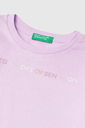 Kız Çocuk Uzun Kollu T-Shirt - Lila | 12-18AY