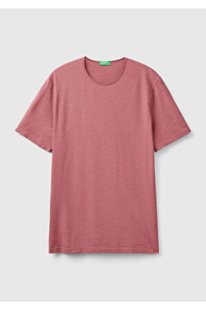 United Colors Of Benetton Erkek Pembe Tişört (Model Kodu: 3Je1J19A5 )