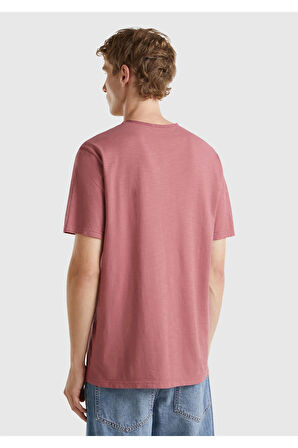 United Colors Of Benetton Erkek Pembe Tişört (Model Kodu: 3Je1J19A5 )