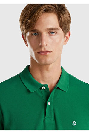 United Colors Of Benetton Erkek Yeşil Polo Yaka Tişört (Model Kodu: 124A3089J3204 )