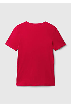 United Colors Of Benetton Kadın / Kız Pembe Tişört (Model Kodu: 124P3Ga2E16A0 )