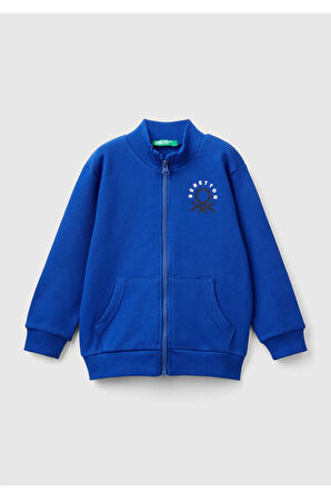 United Colors Of Benetton Erkek Mavi Sweatshırt (Model Kodu: 224A3J70G5033 )