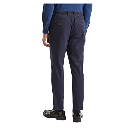 Erkek Pamuk Karışımlı Yanları ve Arkası Cep Detaylı Pantolon