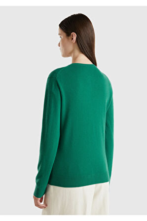United Colors Of Benetton Kadın / Kız Haki Hırka (Model Kodu: 124A1002D5485 )