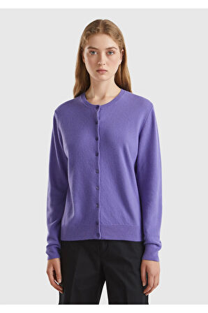 United Colors Of Benetton Kadın / Kız Mor Hırka (Model Kodu: 124A1002D5485 )