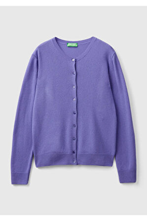 United Colors Of Benetton Kadın / Kız Mor Hırka (Model Kodu: 124A1002D5485 )