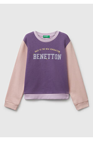 Benetton Kız Bebek Mix Sweatshırt