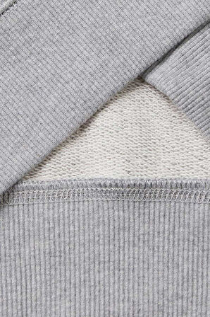 Erkek Çocuk Sweatshirt - Gri Melanj | 6-7