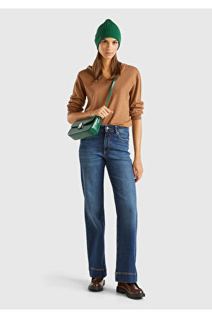 United Colors Of Benetton Kadın / Kız Antrasit Pantolon (Model Kodu: 124A4Srnde01V )