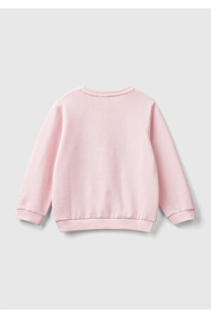 United Colors Of Benetton Kadın / Kız Lila Sweatshırt (Model Kodu: 3J68G10Fu )