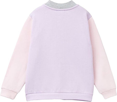 Benetton Kız Bebek Fermuarlı Sweatshirt 3J70G5037-24K