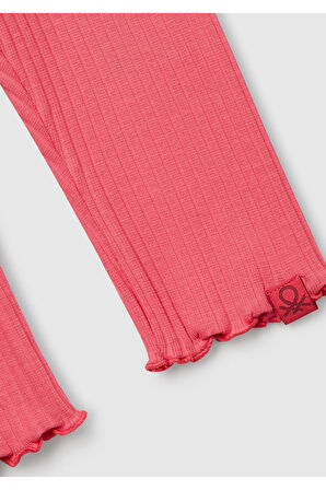 Benetton Kız Bebek Pembe Bnt-Bg Tayt