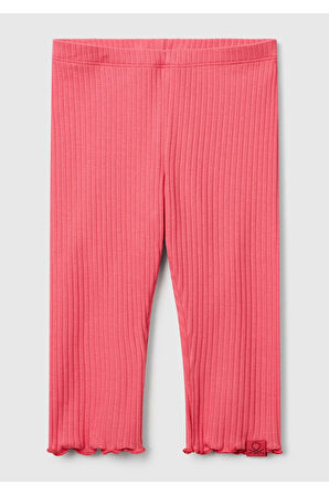 Benetton Kız Bebek Pembe Bnt-Bg Tayt