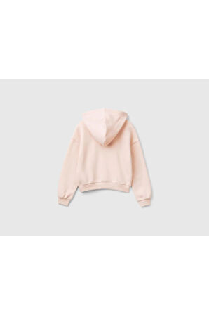 United Colors Of Benetton Kadın / Kız Pembe Sweatshırt (Model Kodu: 39M2C203W )