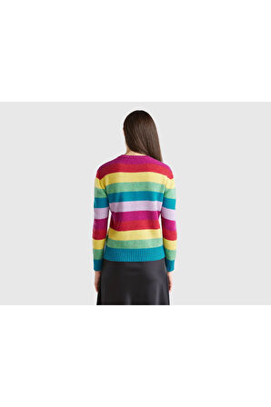 United Colors Of Benetton Kadın / Kız Kırmızı Kazak (Model Kodu: 103Me107E )